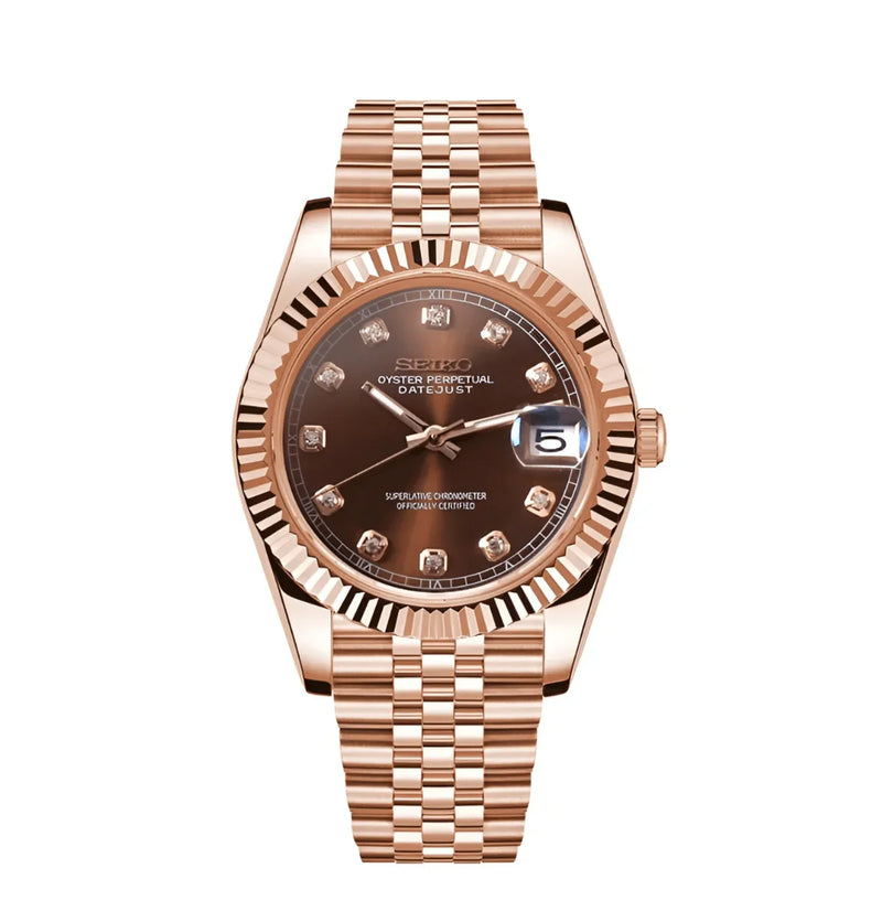 Datejust | Chocolate Brown Rose Gold