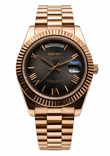 Daydate | Rose Gold Smoke Dial