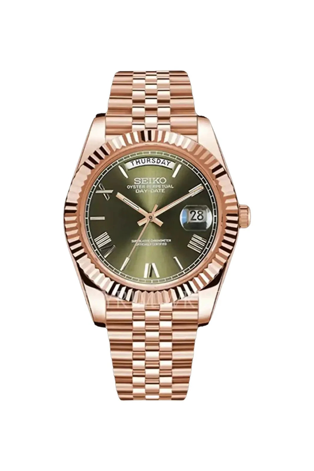 Daydate Rose Gold Olive