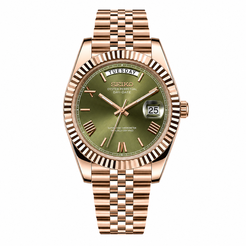 Daydate | Rose Gold Olive