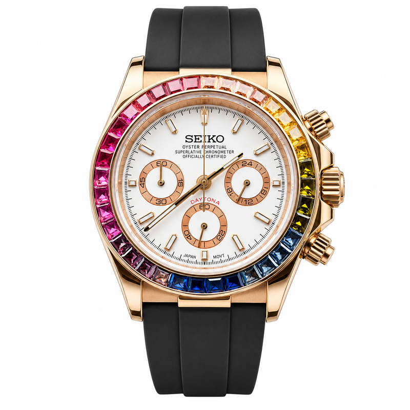 Daytona | Rainbow White Oyster Flex