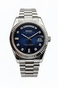 Daydate Midnight Blue Baguette Diamonds