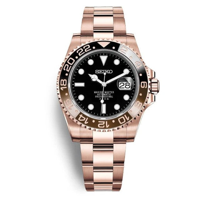 GMT Master II Rootbeer Full Rose Gold