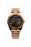 Daydate Rose Gold Smoke Dial