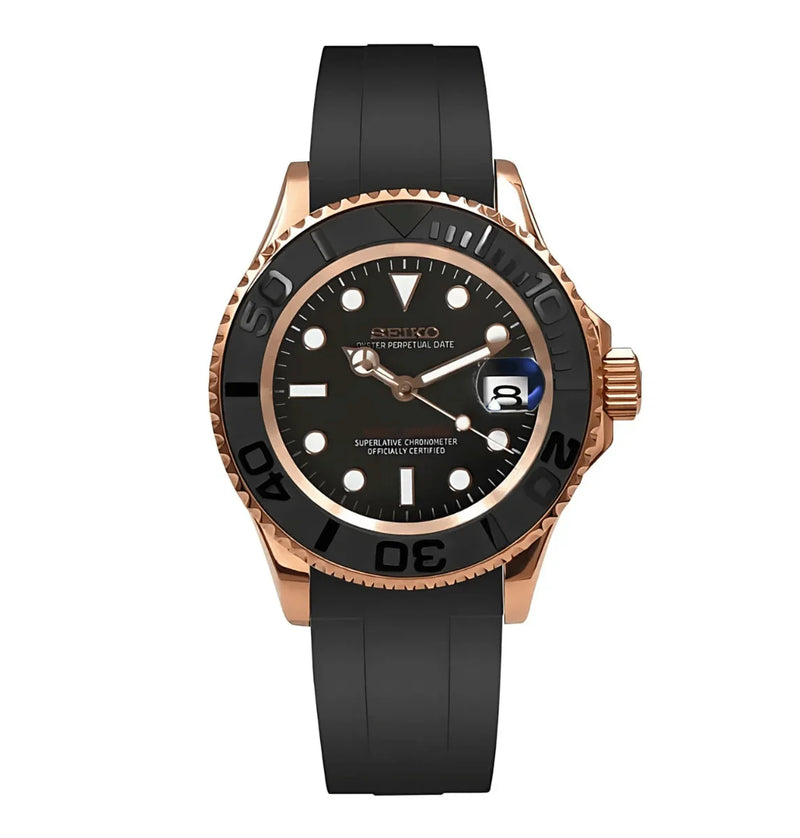 Yacht-Master | Rose Gold Oyster Flex